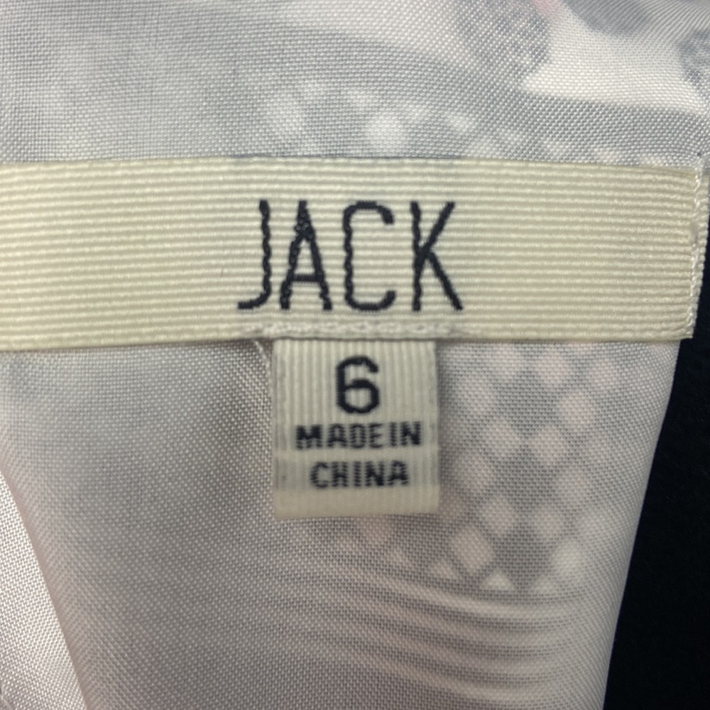 Jack by BB Dakota Black and White Sleeveless Skater Dress with a Pleated Skirt - Picture 10 of 10